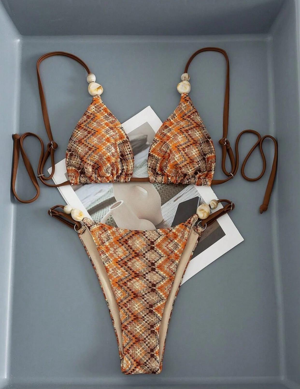 Bikini Prosperidad fotografiado sin modelo